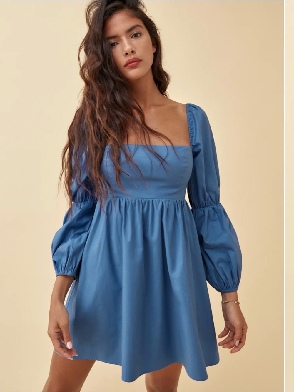Reformation Michaela babydoll dress Dress